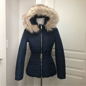 H&M Navy Blue Jacket .